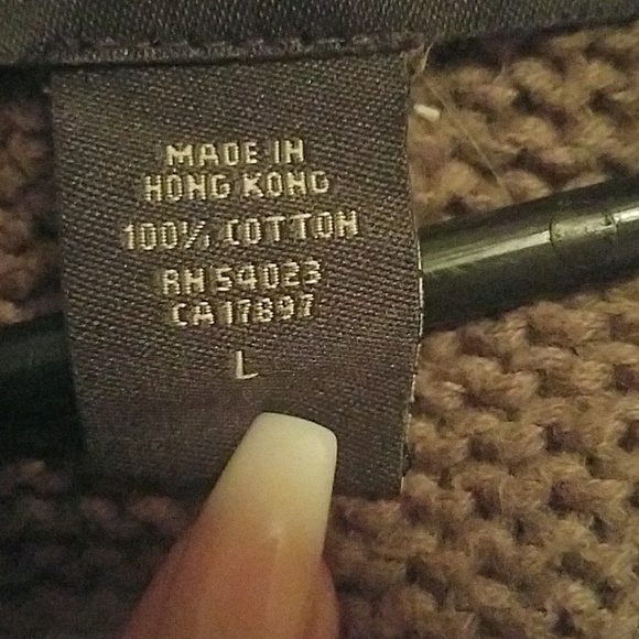 Army green Banana Republic Cardigan - Picture 6 of 6